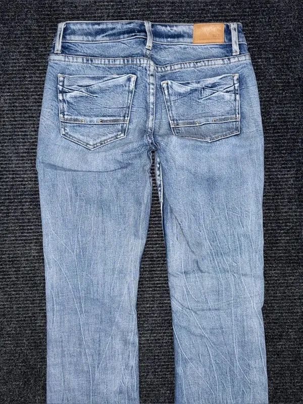Buckle BKE Stella Slim Low Rise Bootcut Stretch Jeans Sz 26 x 33.5 LONG ABK8508L - Image 6