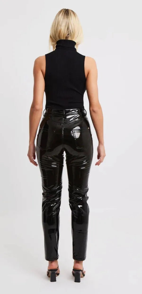 Because Of Alice 🏷Vinyl Pants - Image 3