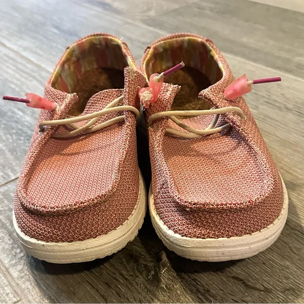 Hey Dude Shoes Wendy Knit 2 Desert Rose Women's Size 6 - Image 3