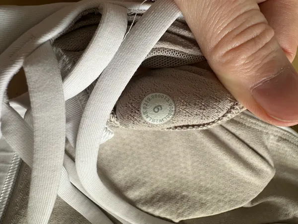 Lululemon Free To Be Bra *Wild High Neck White 6 - Image 4
