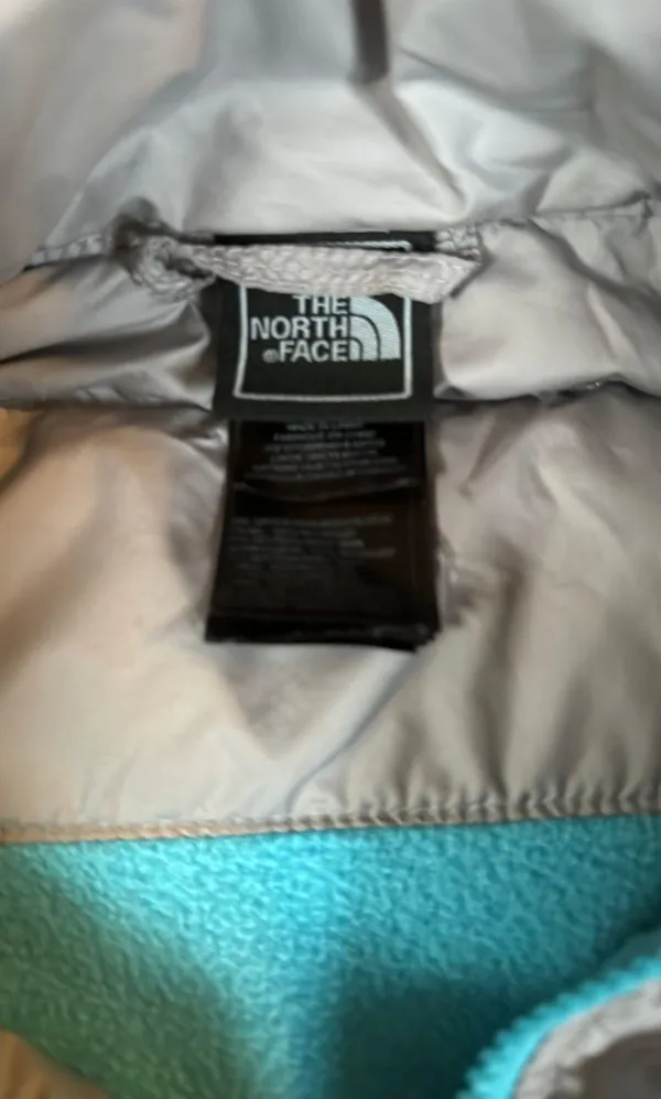 North Face Girls Fleece Coat - Image 6