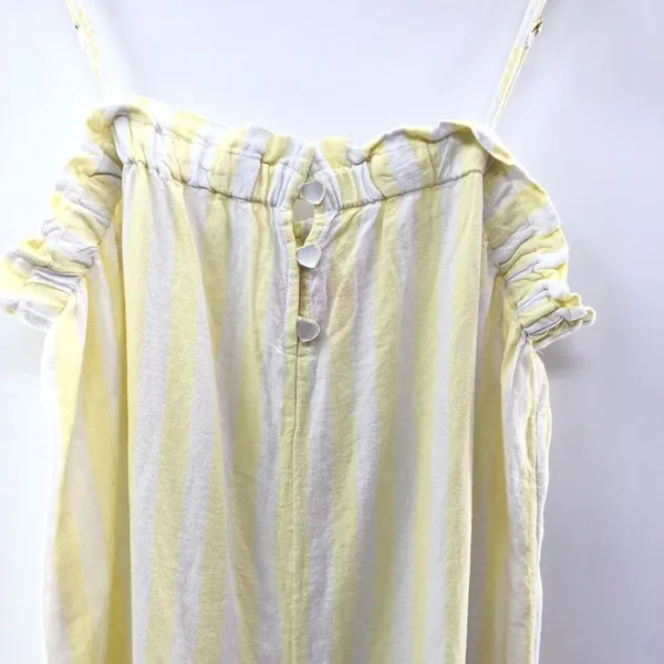 Stoney Clover Lane‎ x Target Striped Jumpsuit Light Yellow Large - Image 6