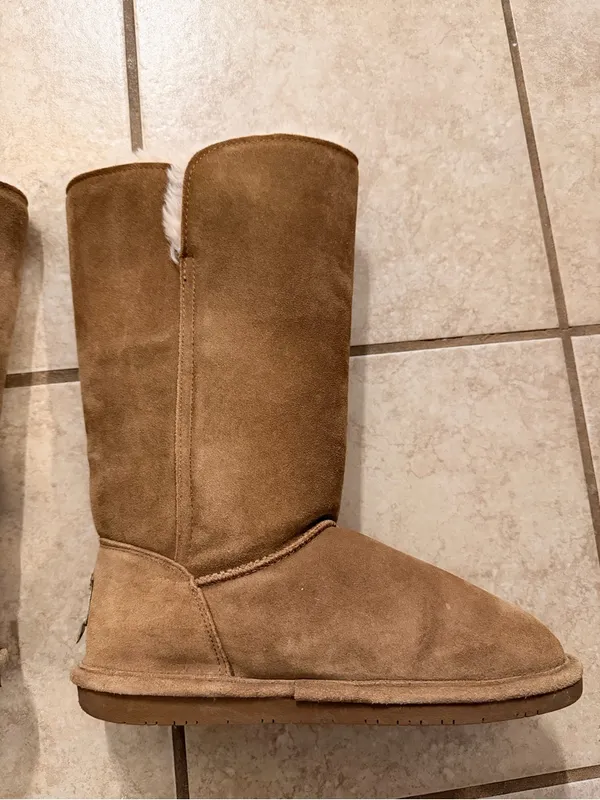 BEARPAW Lori Hickory II Tall Shearling Boots - Image 6