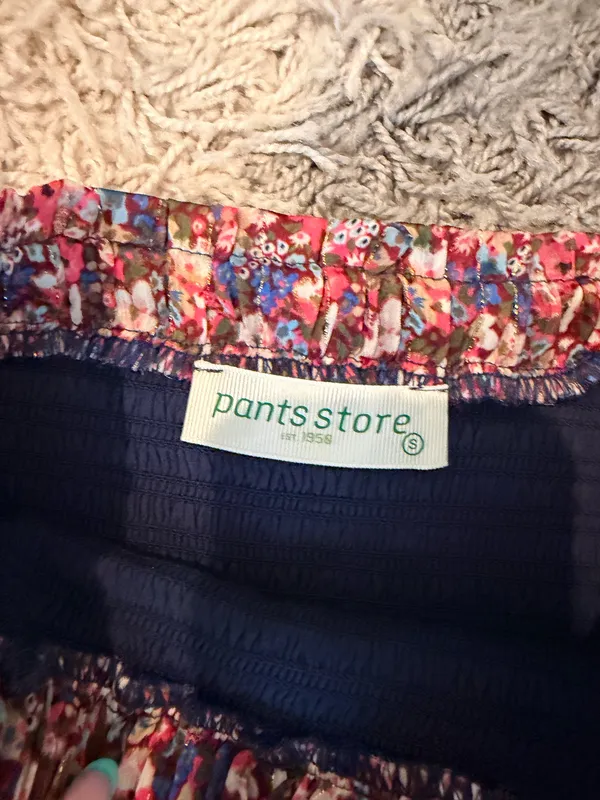 Pants Store Floral Mini Skirt - Image 2