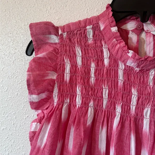 Crown & Ivy Ruffle Smocked Tank Top NWT - Image 3