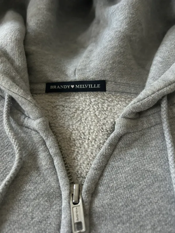 Cropped Zip Up - Image 2