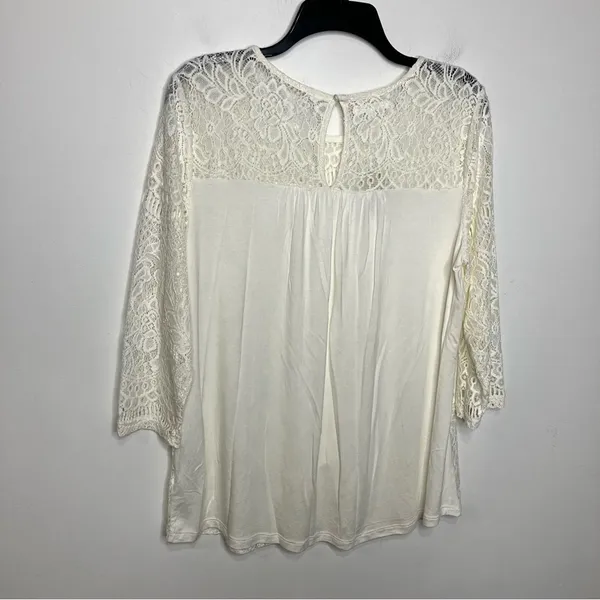 Maurice’s lace‎ blouse 3/4 sleeves size XL new with tags! - Image 6