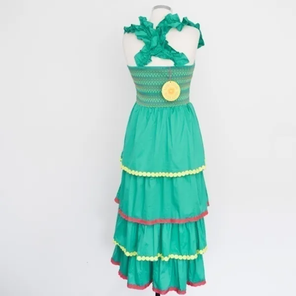 Alden Adair. Frida Ruffle‎ Smocked Midi Dress. - Image 6
