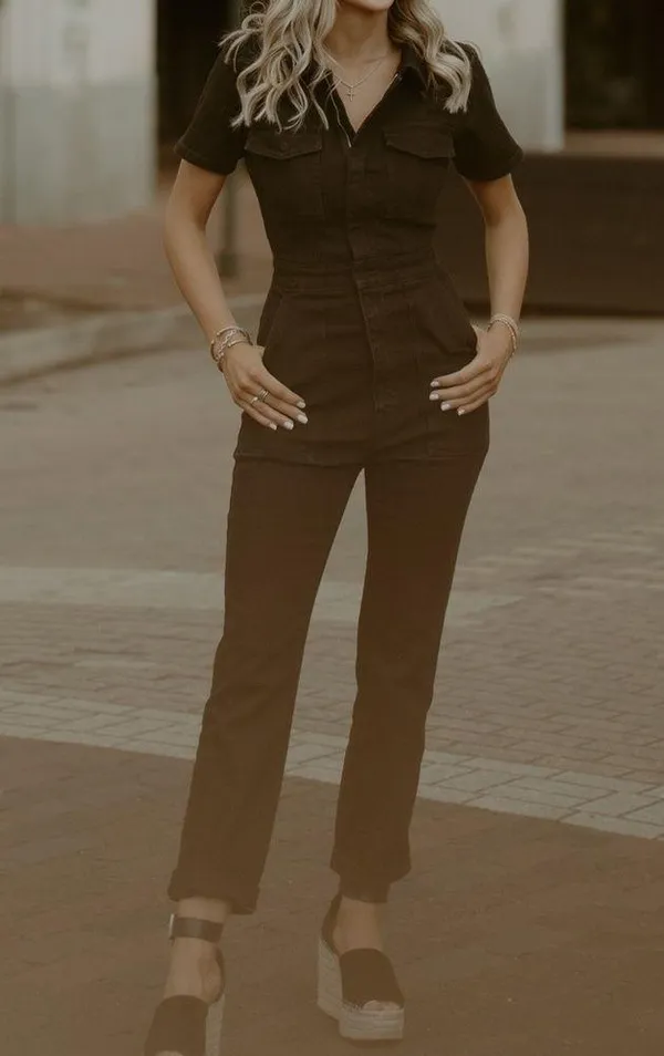 Fit For Success Jumpsuit from Good American. Size 1 (size XS/S) - Image 4