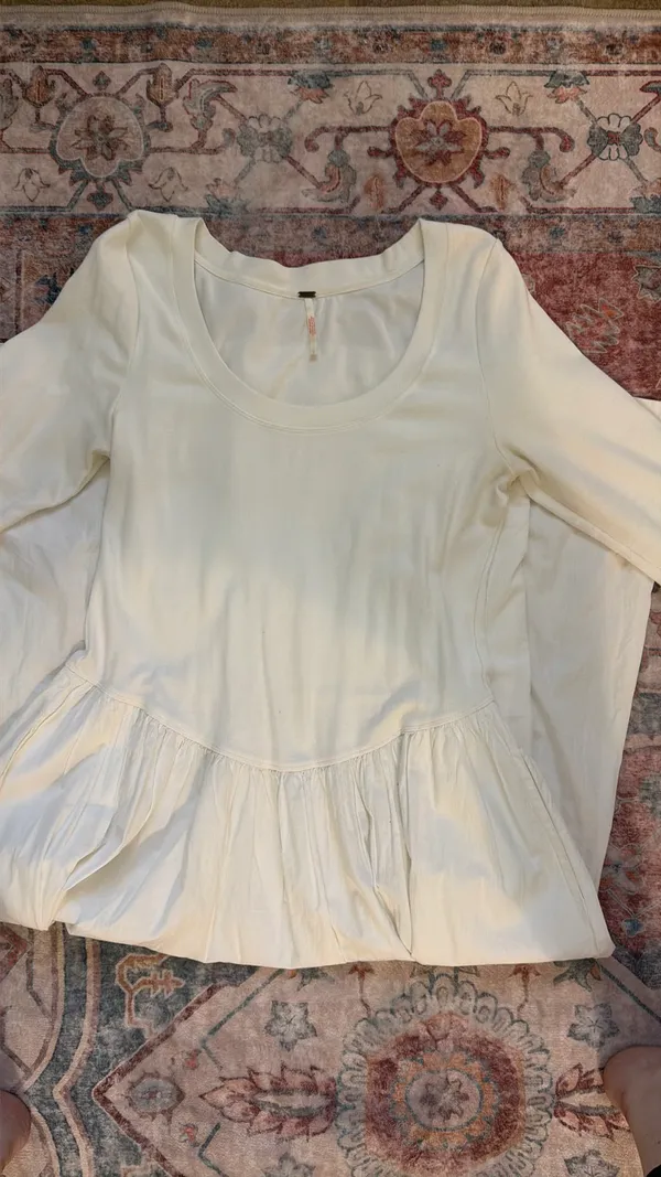 Free People White Maxi Dress - Image 5