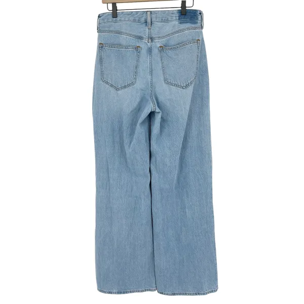 Abercrombie & Fitch The Wide Leg High Rise Jean Curve Love Size 28/6 Long - Image 8