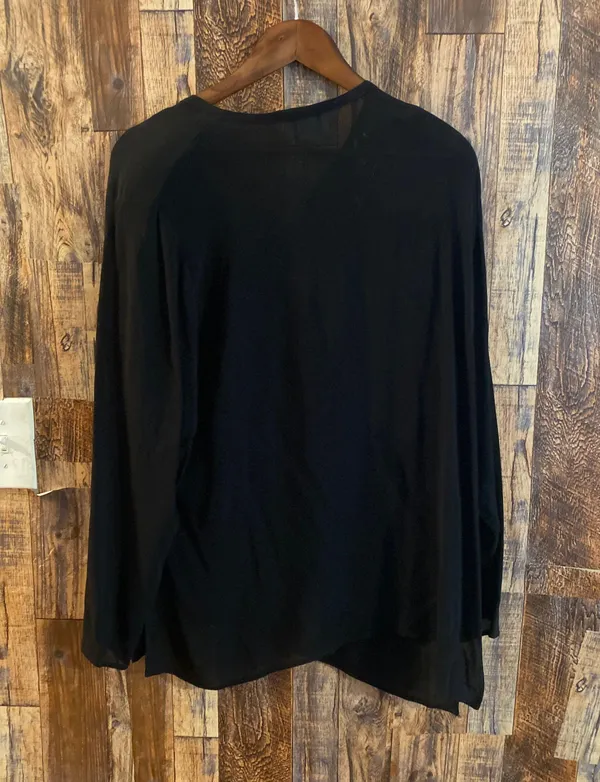 Val Designs Women's Sheer Blouse Long Sleeve Size xl - Image 4