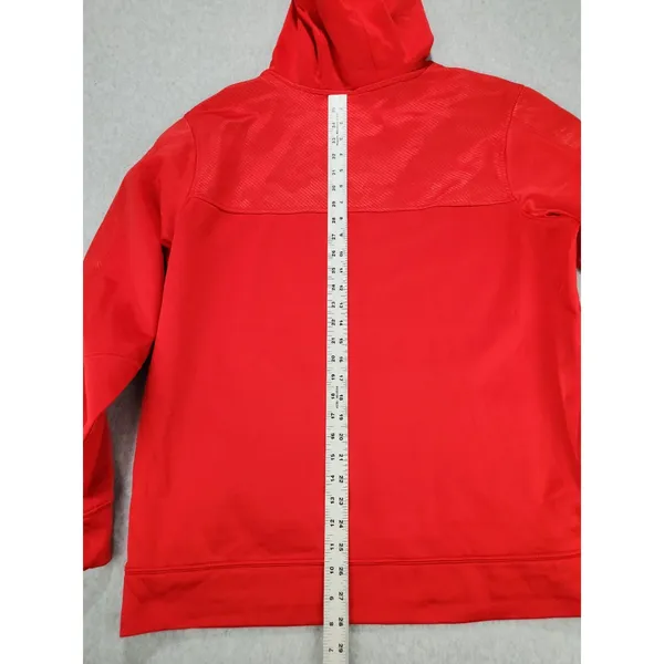 Fanatics Wisconsin Badgers University Red Team‎ Pullover Hoodie Football Sz XL - Image 15