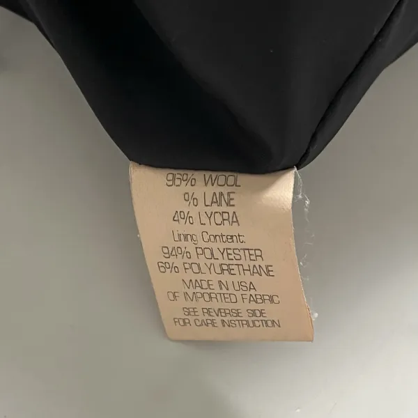Theory Wool Blazer Black Size 12 Minimalist Quiet Luxury Old Money Jacket chic - Image 8