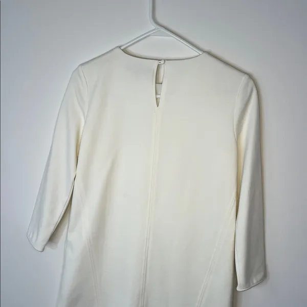 NWT Tibi white long sleeve shift mini classy dress - Image 6