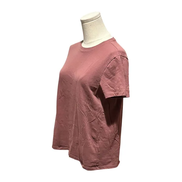 Medicine Women's Fitted 100% Cotton T-Shirt, Dusty Rose, Size Large - Image 2