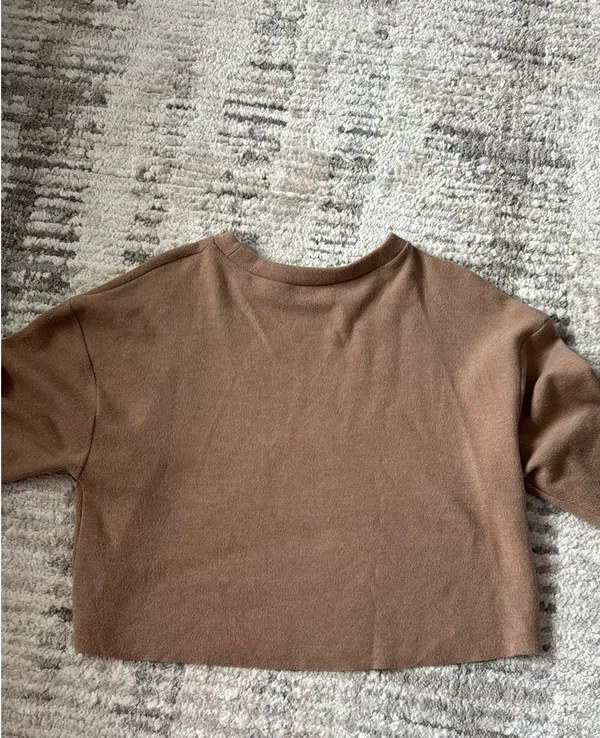 ZARA Sweater Cropped Long Sleeve - Image 2