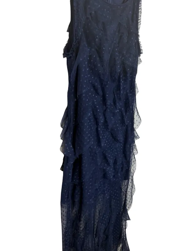 ✨Lulus Ruffled Swiss‎ Dot Tiered Maxi Dress XL✨ - Image 3