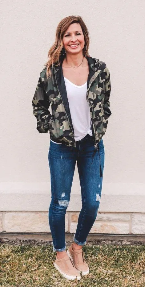 Camo Windbreaker Black - Image 3