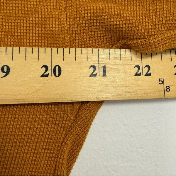 Anthropologie Orange Knit Pullover Sweater Womens S Floral Sleeve Fall Boho - Image 10