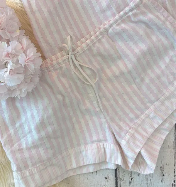 VICTORIA'S SECRET Flannel Short Pajama Set - Image 2
