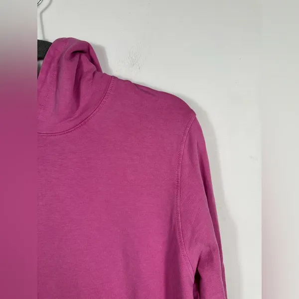 Peter Millar Hoodie Women’s Medium Pink Pullover Sweatshirt Athletic Golf Casual - Image 6