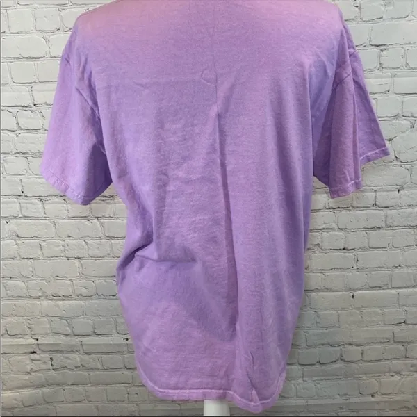 DISNEY T-Shirt 100% Cotton Mickey Mouse Purple-Large - Image 3