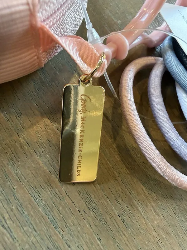 Mackenzie Childs x Goody Rosy Check Purse Charm Elastics Grt 4 Pods Fast Ship - Image 6