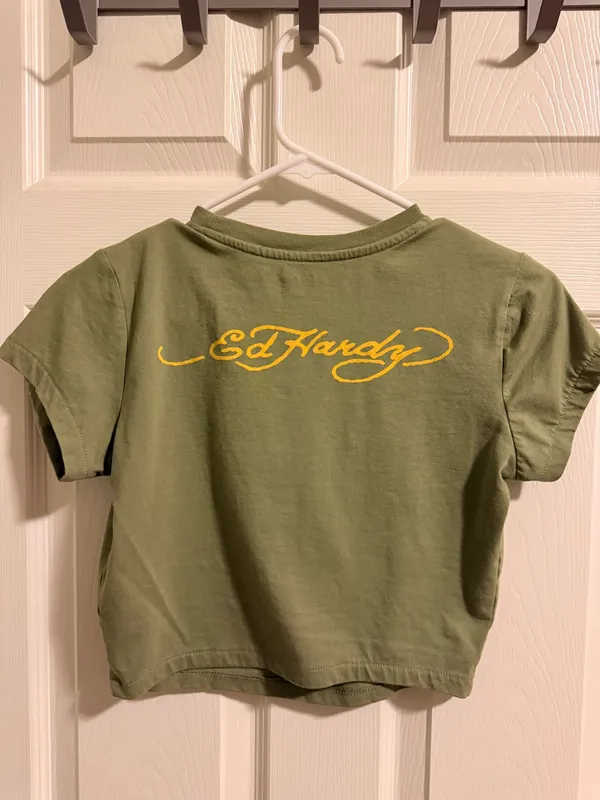 Ed Hardy Cropped Tee - Image 2