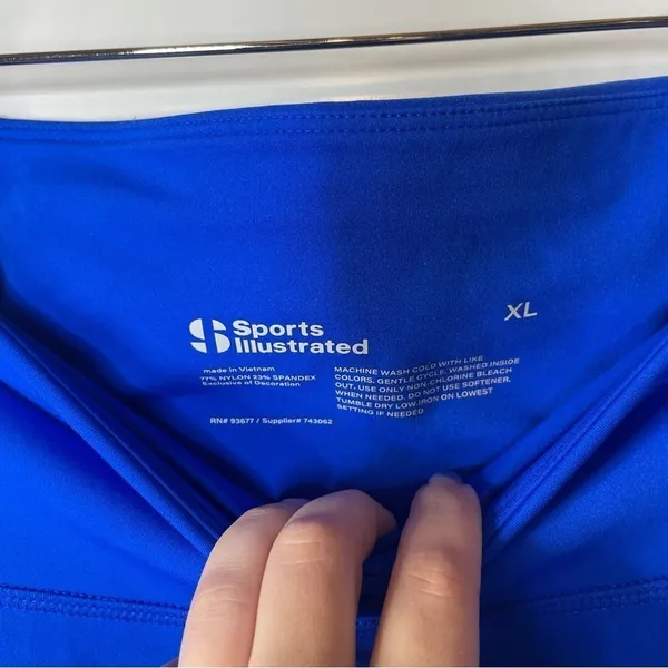 Sports Illustrated Womens Cobalt High Leggings Size Xlarge‎ - Image 8