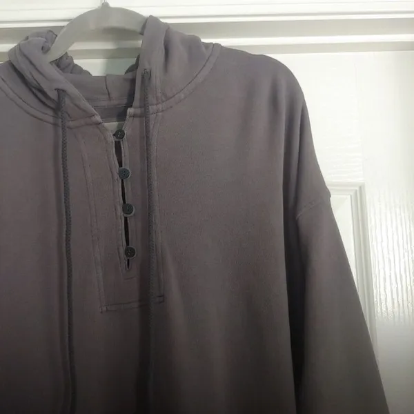 Aerie Hoodie Button-Up Quarter - Image 2
