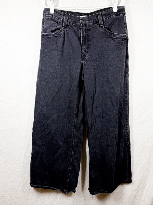 Levi’s Faded Black 94’ Baggy Wide Leg Jeans - Image 2