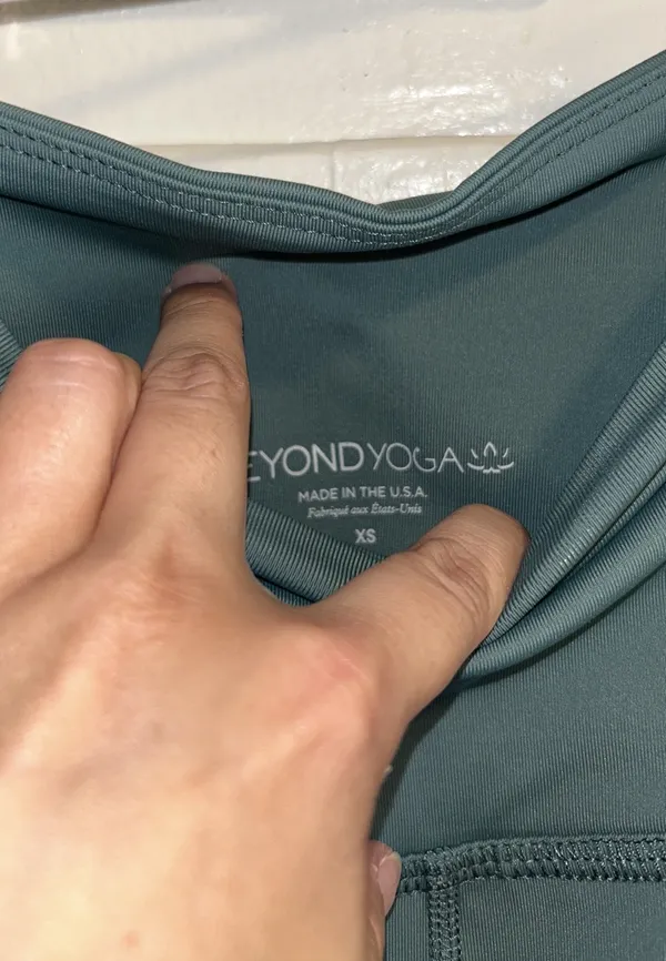Beyond Yoga, light green, XS full length legging - Image 3