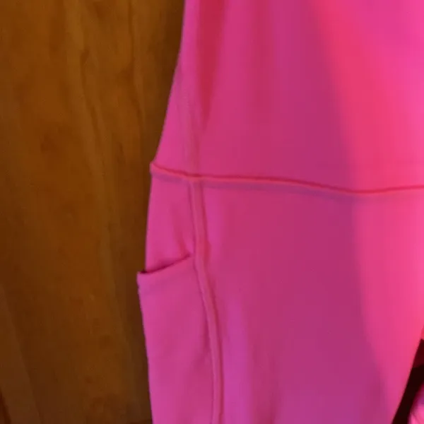 EUC lululemon Align High-Rise Pant with Pockets 25", Sonic Pink, Size 6 - Image 9