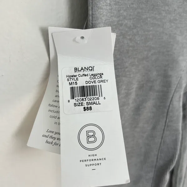 BLANQI- NWT SportSupport Hipster Cuffed Leggings Maternity Athletic Workout - Image 6