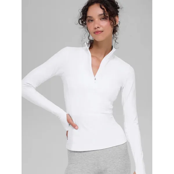 Alo Yoga 1/2 Zip Rapid Pullover - Women's Activewear Jacket - Image 2
