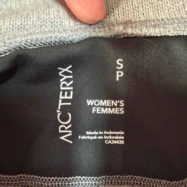 Arc'teryx Sz S Desira Cowl Neck Tunic‎ Sweater Gray Fleece Pullover Outdoor Hike - Image 5