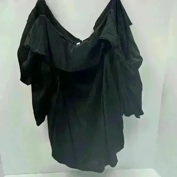 Black Ruffle Camisole Top‎ - Image 2