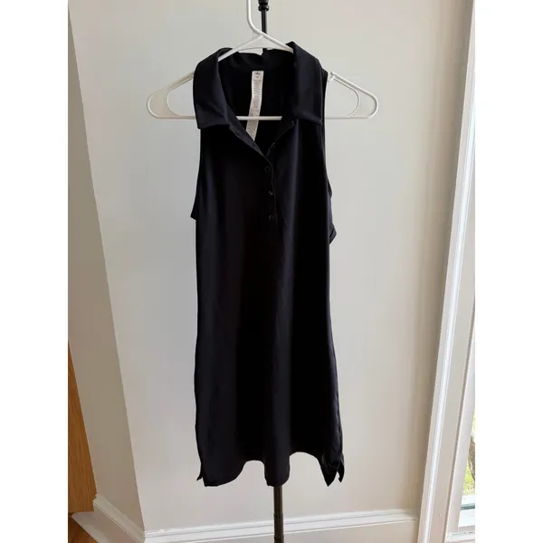 Alo Charmed Tennis Dress Black Size Medium - Image 4