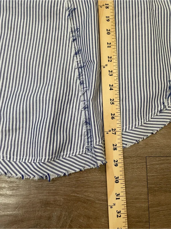 Altard State Flowy Striped Tank Top Size M Blue White Nautical Boho Summer - Image 11