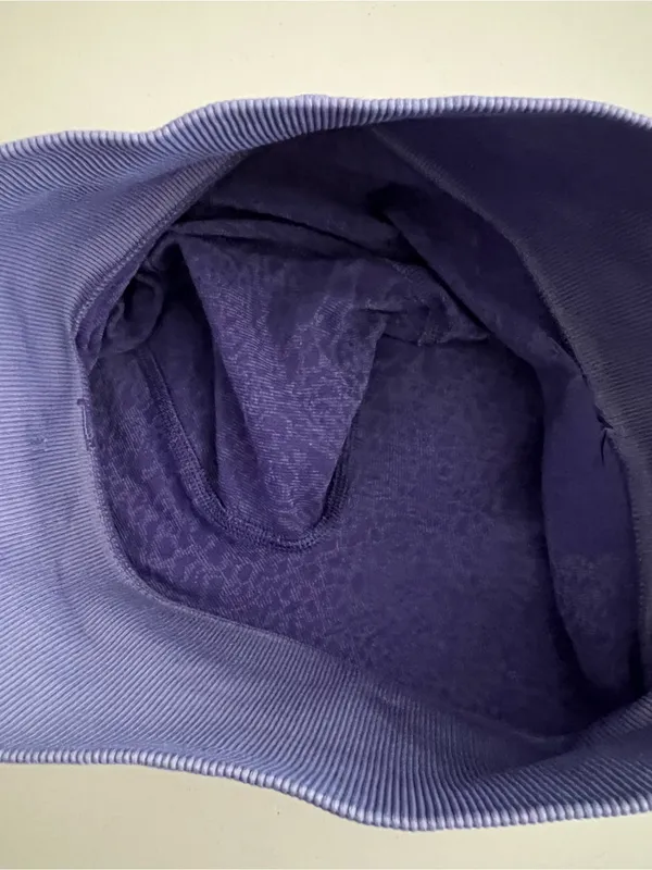 Lululemon sculpt purple biker yoga running shorts - Image 4