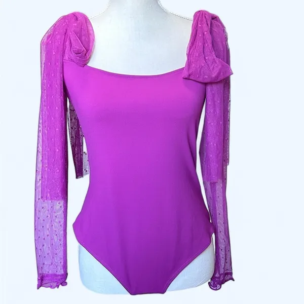 Free People Tongue Tied Bodysuit Intimately Small - Image 6