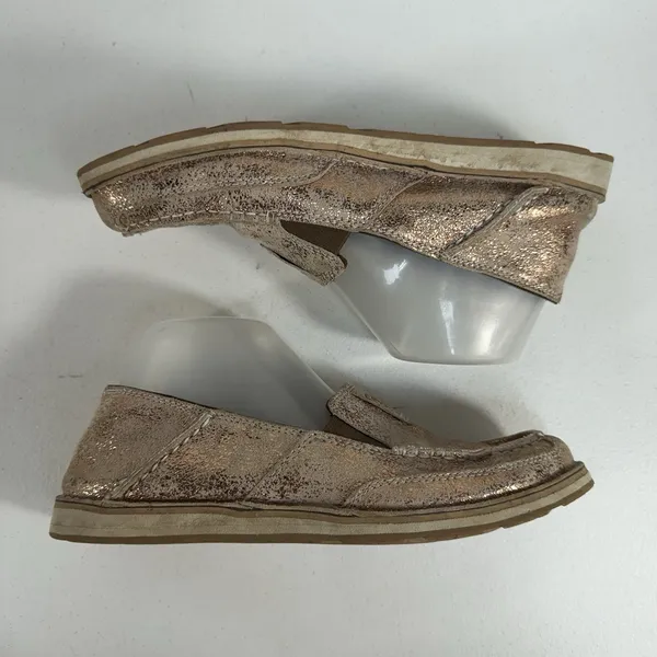 Ariat Women's 8 Antique Metallic Cruiser‎ Loafers Lightweight Comfort Leather - Image 4