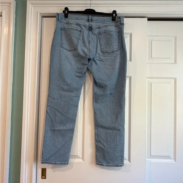 Old Navy WOW Light wash Blue Mid-Rise Boyfriend Jeans - Image 2