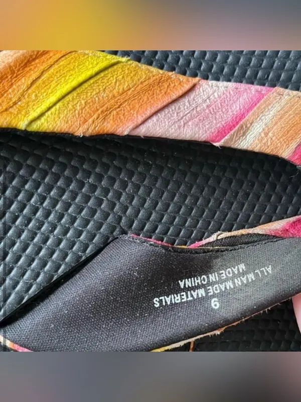 Speedo Wedge Flip Flop Sandals Size 9 Beach Resort - Image 3