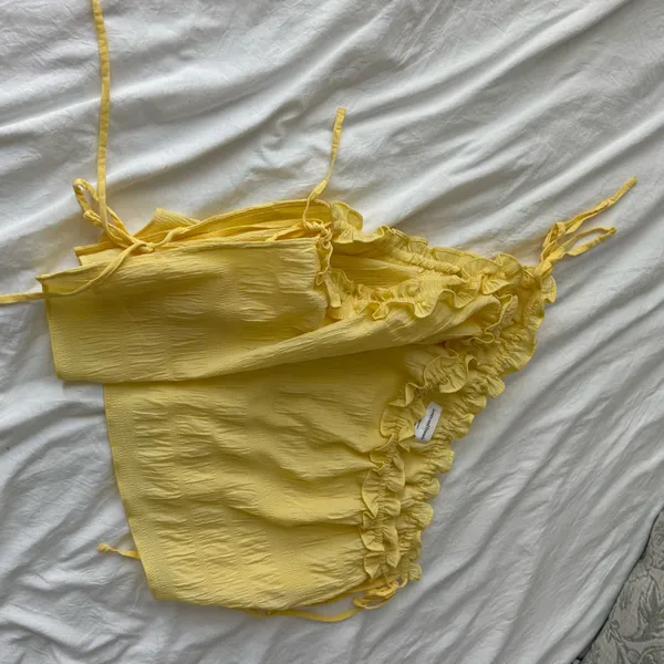 Lovers + Friends Tommy Top Lemon Yellow - Image 7