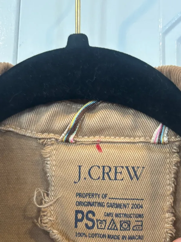 J. Crew tan jacket size petite small - Image 7
