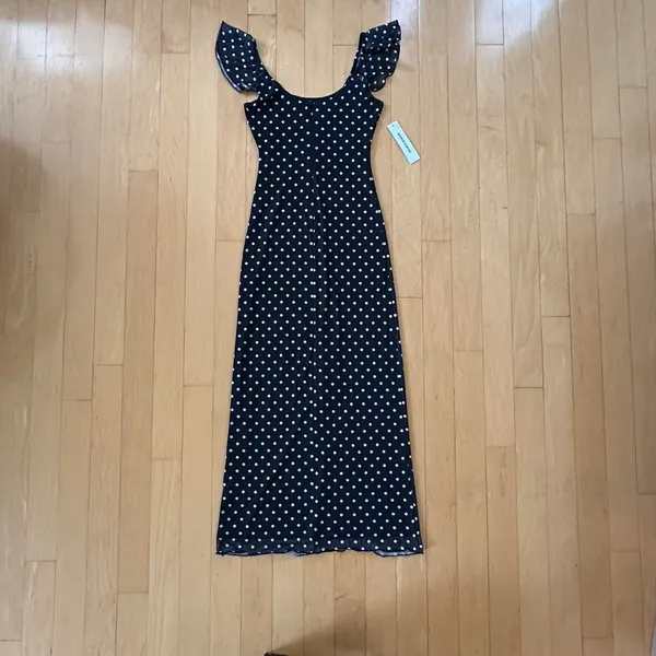 Princess Polly Sandberg Maxi polka dot dress - Image 4