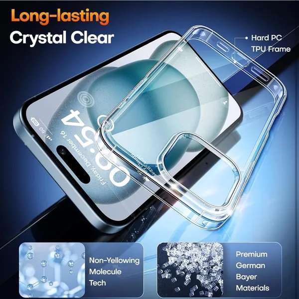NWT Tauri iPhone 15 plus sparkly case - Image 7