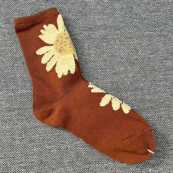 Socks - Cotton and  Jacquard - Image 2